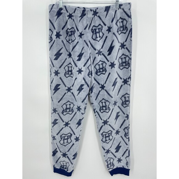 WIZARDING WORLD HARRY POTTER Fleect Jogger AOP Lounge Set Sweater Sweats Size L - Picture 6 of 8